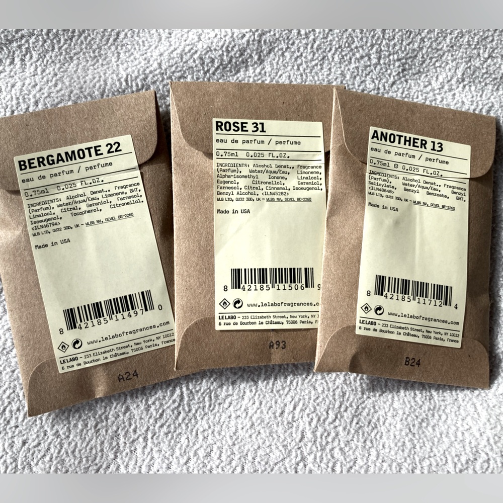 Le Labo Samples